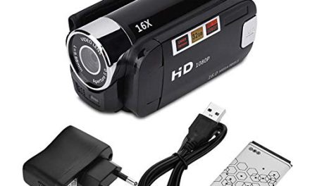 “Capture Memories: Vintage Full HD Camcorder for Business Travel”