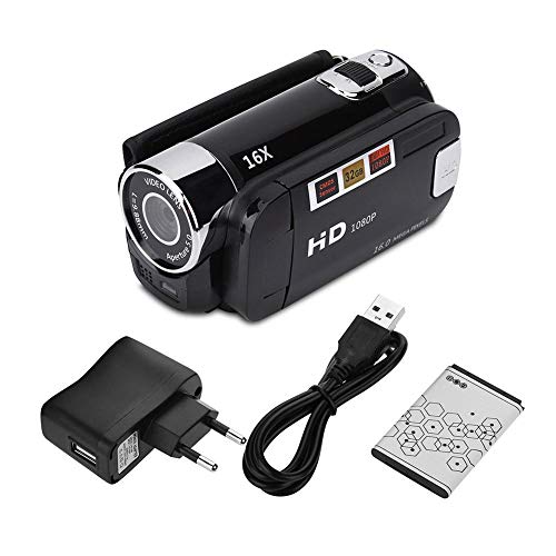 “Capture Memories: Vintage Full HD Camcorder for Business Travel”