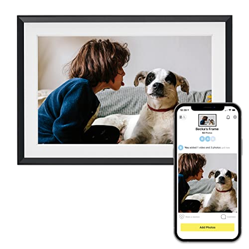 “The Ultimate WiFi Digital Picture Frame: Gift, Share, Store!”