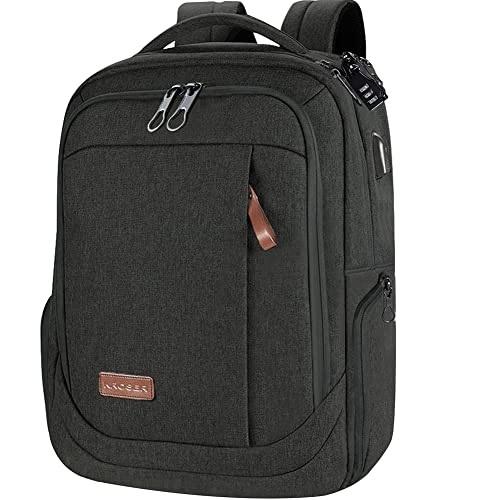 “Powerful Laptop Backpack: 17.3 Inch, USB Charging, Water-Repellent – Ideal for Business/College!”