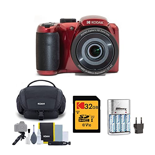 “Supercharged Kodak AZ255 Astro Zoom Camera Bundle: Capture, Power, Store, Protect”