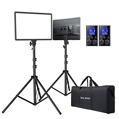 “Enhance Your Creativity: RALENO 2-Pack Studio Lights for Captivating Visuals”