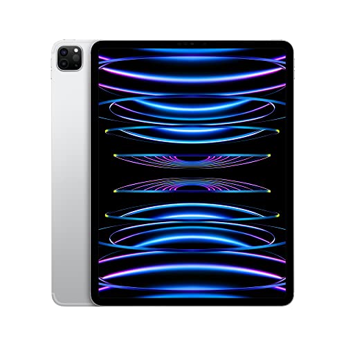 “Unleash Power: iPad Pro 12.9″ (6th Gen) with M2 Chip, Liquid Retina XDR, 512GB, Wi-Fi 6E + 5G, Cameras, Face ID, All-Day Battery – Silver”