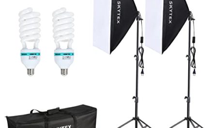 Capture Stunning Shots with the Skytex Softbox Lighting Kit