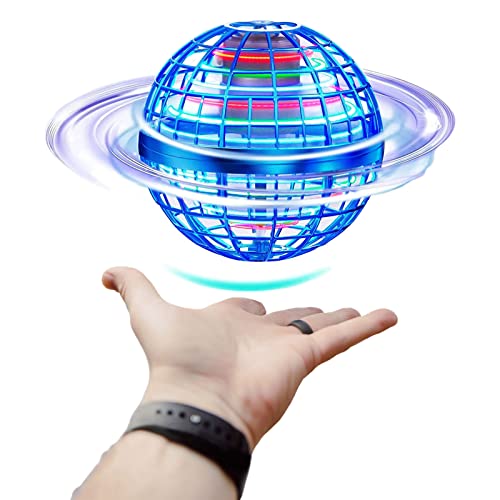 Tomwell LED Magic Flying Ball – Fidget Hover Boomerang Toy & Nebula Orb Gadget | Hand Controlled UFO Spinner