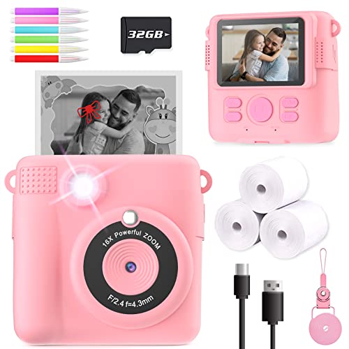 Capture Magical Moments: ESOXOFFORE Instant Print Camera for Kids