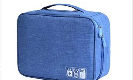 “Organize & Protect Your Tech on the Go – TACRIG Multifunction Travel Handbag”
