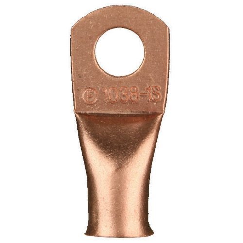 “Boost Power: Copper Ring Terminal 4G #10 – 25 Pack!”