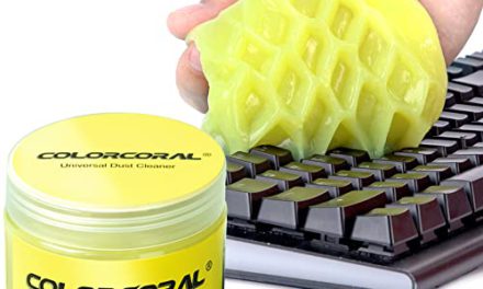 “Revive Your Electronics with COLORCORAL Cleaning Gel – 160G Computer Dust Remover!”