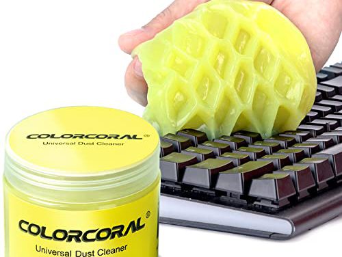 “Revive Your Electronics with COLORCORAL Cleaning Gel – 160G Computer Dust Remover!”