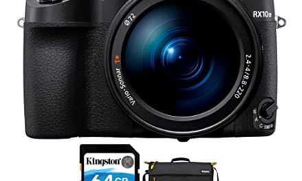 Capture Life’s Moments with Sony CyberShot RX10 IV Camera Bundle