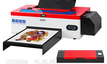 Powerful DTF Printer: Vibrant Ink System for All Fabrics