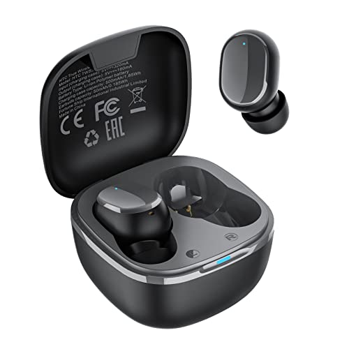 “Enhance Calls & Gaming: HTC Earbuds 2 – Noise Cancel, IPX5 Waterproof, 32H Playtime – Black”