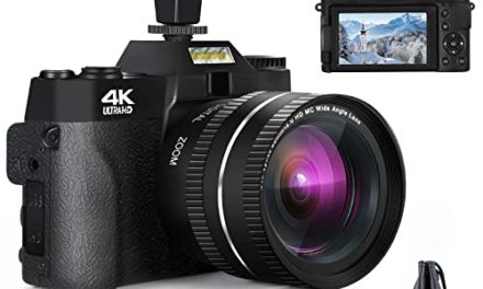 Capture Stunning 4K Action: Vlogging Camera 48MP