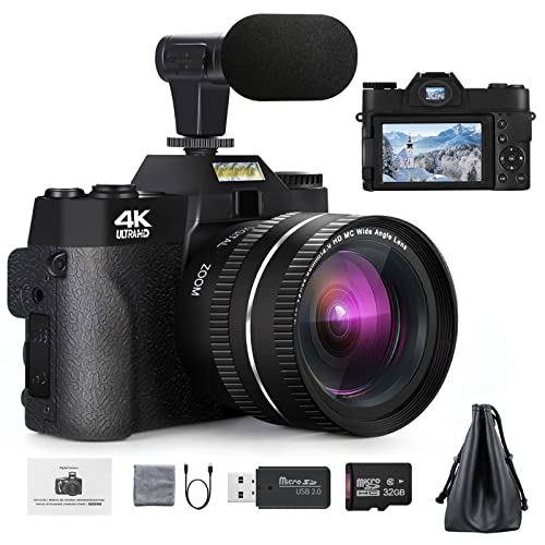 Capture Stunning 4K Action: Vlogging Camera 48MP
