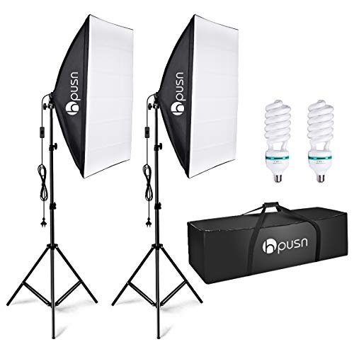 Capture Stunning Photos with HPUSN Studio Lighting Kit