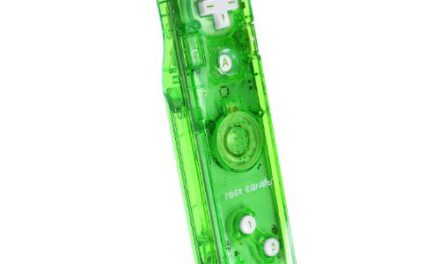 “Rock Candy Wii Gesture Controller – Green: Portable & Vibrant Gaming Accessory”