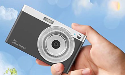 “Capture Moments: Lanhui 16X Zoom Digital Camera, 50MP, Rechargeable – Perfect for Students, Teens, Kids!”