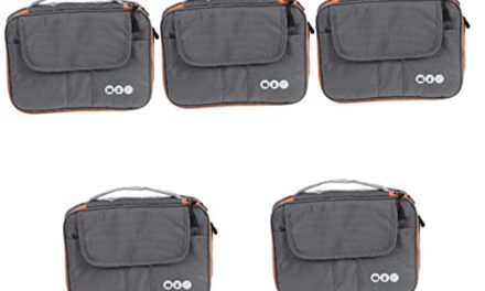 “Ultimate Travel Electronics Organizer: UKCOCO 5pcs Digital Storage Bag”