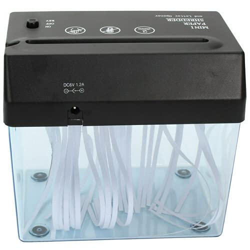 Portable Electric Mini Paper Shredder – Efficient Home Office Gadget