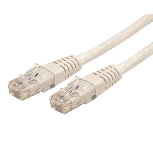 High-Speed 100ft White Cat6 Patch Cable – Perfect for Home Electronics