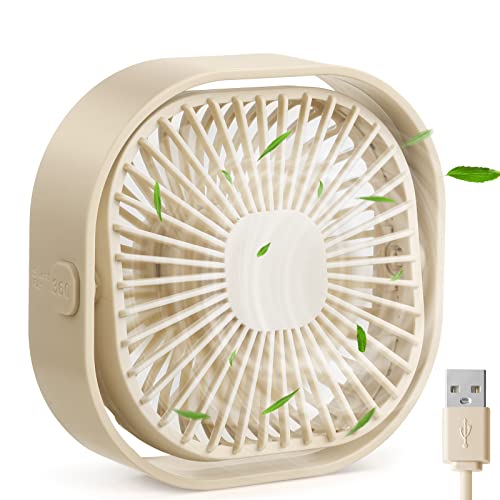 “Powerful USB Desk Fan: Compact, Silent, and Portable!”