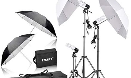 Capture Stunning Photos with EMART Umbrella Lighting Kit