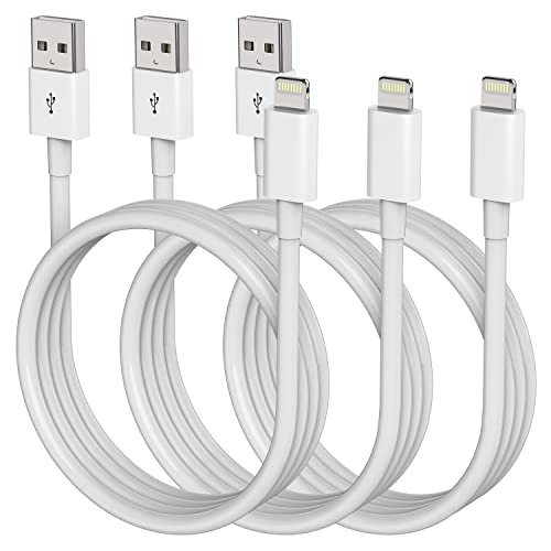 Fast Charge iPhone Charger – Apple MFi Certified 6FT Lightning Cable Compatible with iPhone 14 13 12 11 Pro Max XR XS X 8 7 Plus 6S