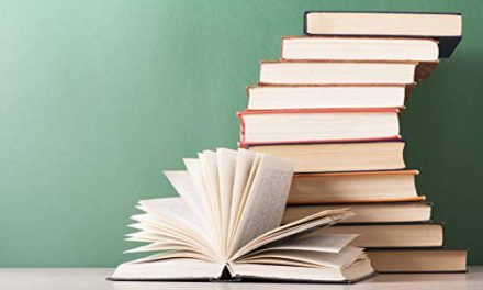 Back to School: Exciting Book Piles & Blackboard