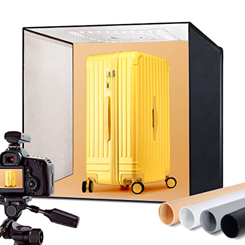Portable Photo Studio Light Box: Capture Stunning Product Photos with Adjustable Brightness and Vibrant LED Lights