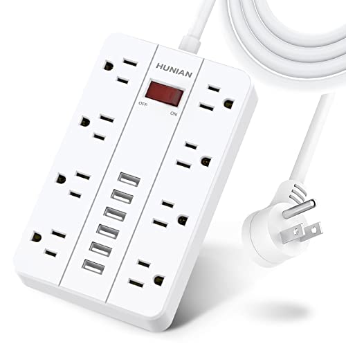 Ultimate Charging Station: 6 USB, 8 Outlets, Surge Protection