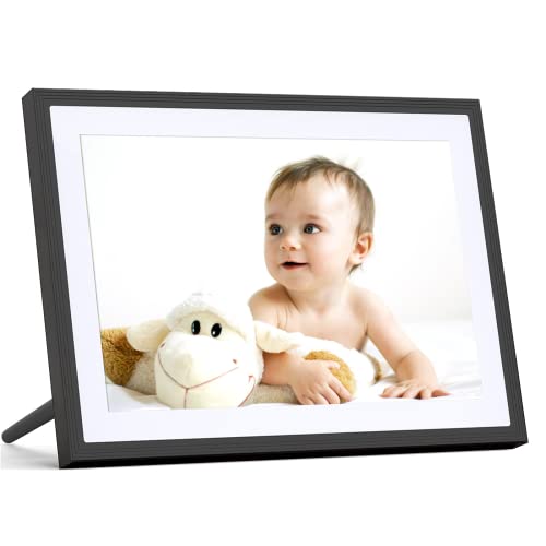 “Share Moments Anywhere: 10.1″ 5G WiFi Digital Frame with Touch Screen, Auto-Rotate, and App”