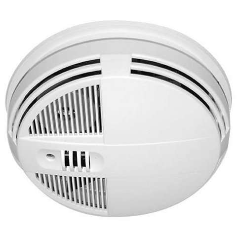 Night Vision WiFi Smoke Detector Camera: Stream Live, Activate Motion, View Remotely