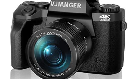 “Capture Stunning Moments with VJIANGER 4K Vlogging Camera”