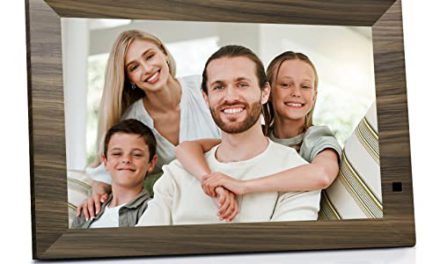 Share Photos Instantly: EACHPAI 10.1 Inch WiFi Picture Frame with HD Display