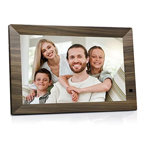 Share Photos Instantly: EACHPAI 10.1 Inch WiFi Picture Frame with HD Display