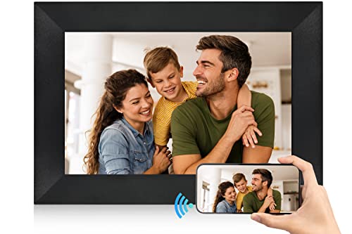 Share Memories Anywhere: Hyjoy WiFi Frame with HD Touch Screen & Auto-Rotate