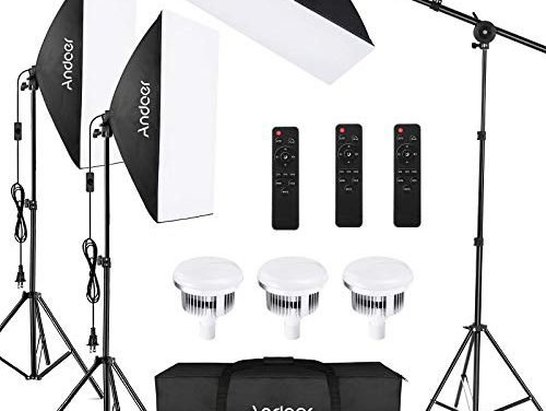 Capture Stunning Photos with Andoer Softbox Lighting Kit