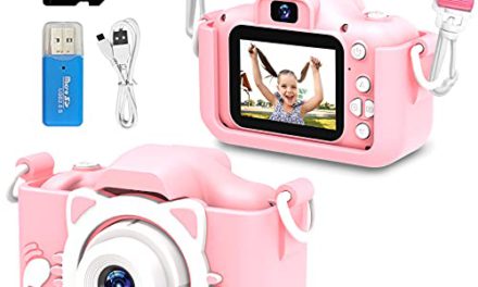 Exciting Goopow Kids Camera – Perfect Gift for Girls – 32G SD Card Included
