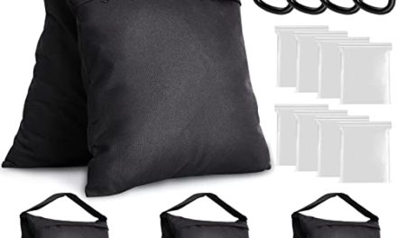 “Boost Stability! Sandbags for Light Stand, Photo Tripod, Canopy & More”