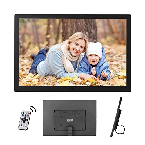 “Captivating 17″ Motion-Sensing Photo Frame: Remote Control, LED Screen”