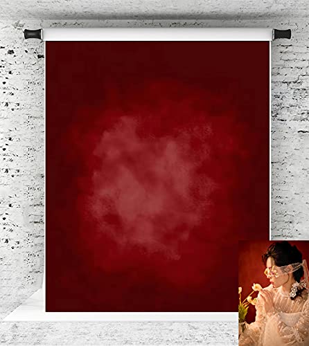 Vibrant Red Abstract Backdrop: Kate’s 5x7ft Microfiber for Memorable Photoshoots