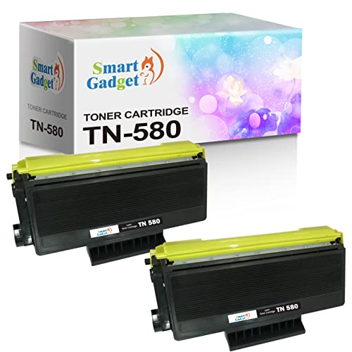 “Boost Print Quality: 2-Pack TN580 TN-580 TN-650 Cartridge”