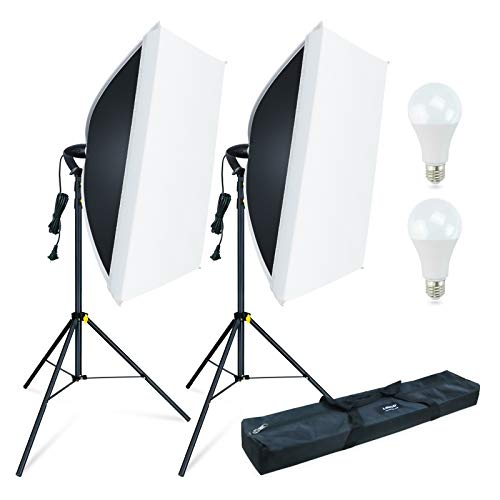 Portable Softbox Lighting Kit for Stunning Video Filming