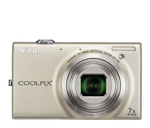“Capture Life’s Brilliance: Nikon COOLPIX S6100 16MP Digital Camera – 7x Zoom, Wide-Angle Lens, Touch-Panel LCD”