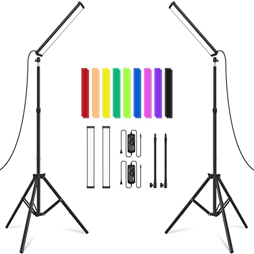 “Enhance Your Visuals: LED Light Wand Kit for Studio & Streaming”
