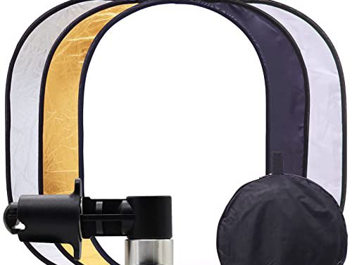 Portable Oval Reflecto-Diffuser: Enhance Studio Lighting