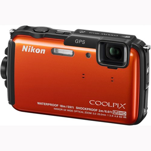 Capture Adventure: Nikon AW110 Wi-Fi Waterproof Camera (Orange)