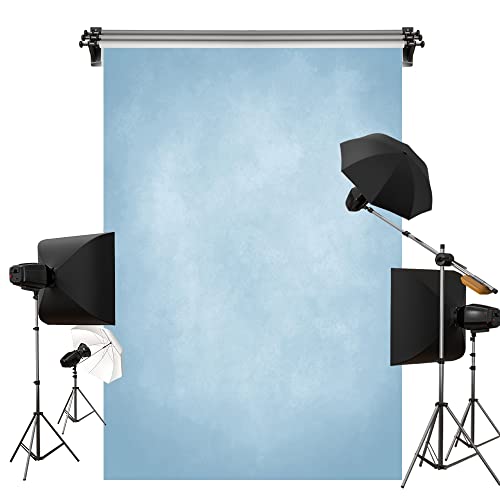 “Capture Stunning Baby Blue Portraits with Kate’s 10x20ft Blue Backdrop!”