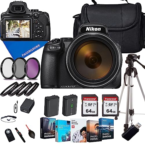 Nikon COOLPIX P1000 Camera Bundle: Capture, Enhance, and Store Memories